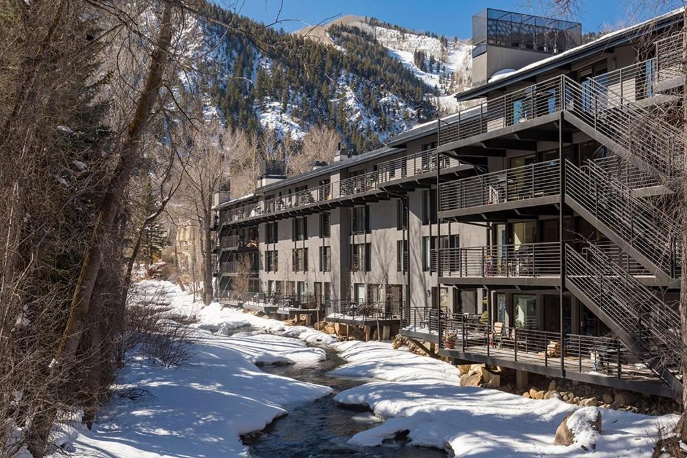 Chateau Roaring Fork Unit 25, Contemporary Condo With River Views, Close To Town Aspen Eksteriør bilde