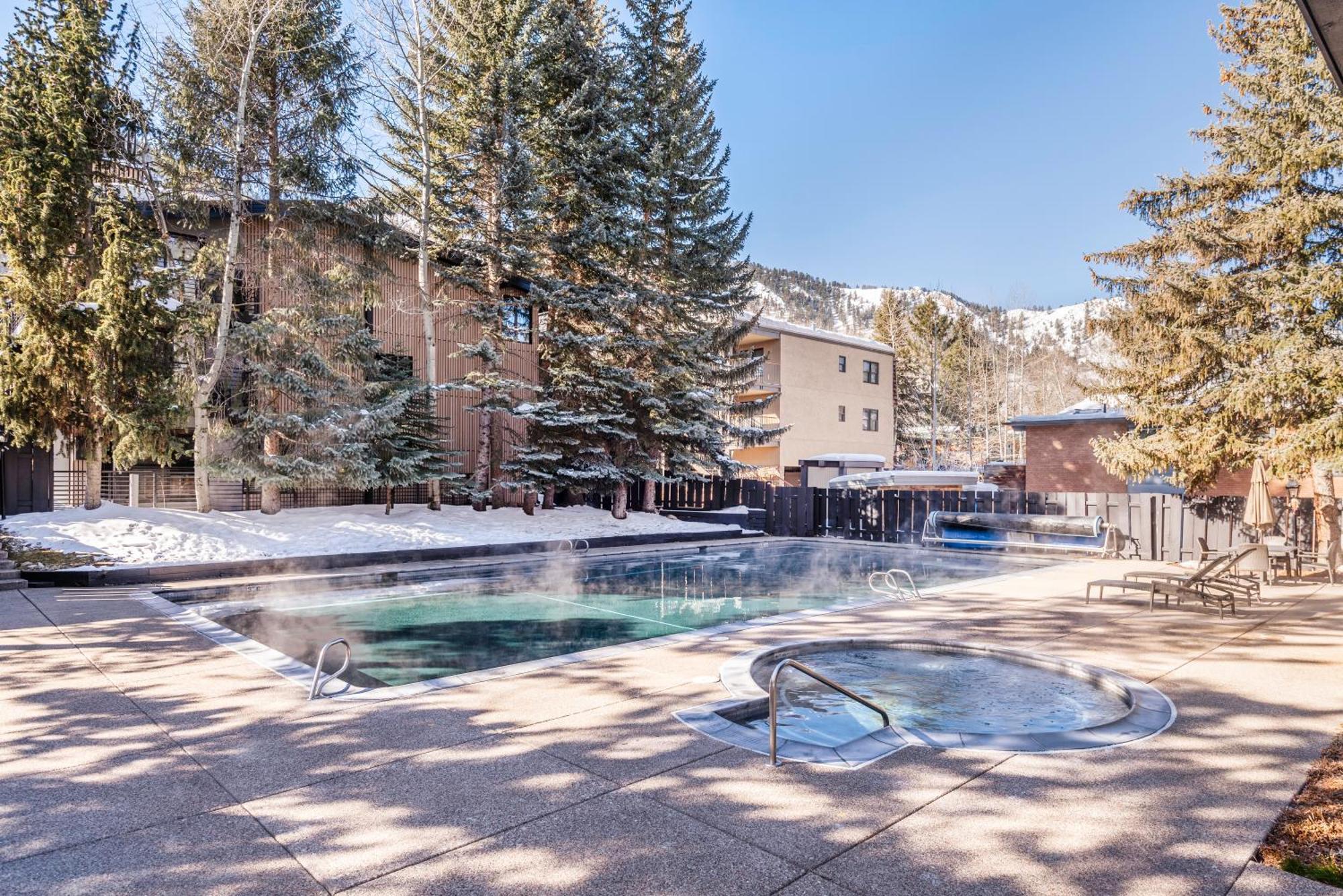 Chateau Roaring Fork Unit 25, Contemporary Condo With River Views, Close To Town Aspen Eksteriør bilde